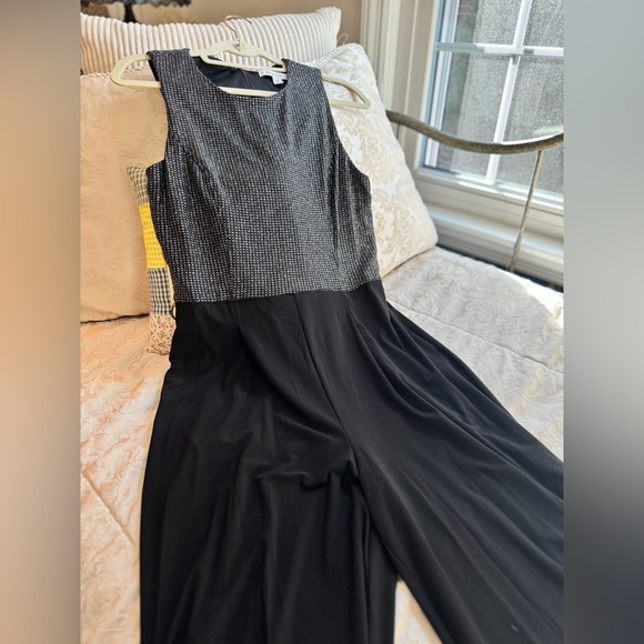 Nine West Pants - 323. Nine West‎ Glittery Black Jumpsuit 10